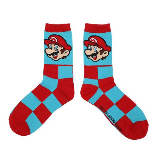 Super Mario Bros. Icons Crew Sock 5-Pack