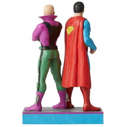 DC Comics Superman and Lex Luthor Statue by Jim Shore