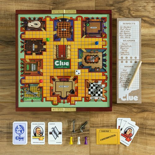 Clue Deluxe Travel Edition Game