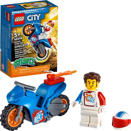 LEGO 60298 City Rocket Stunt Bike