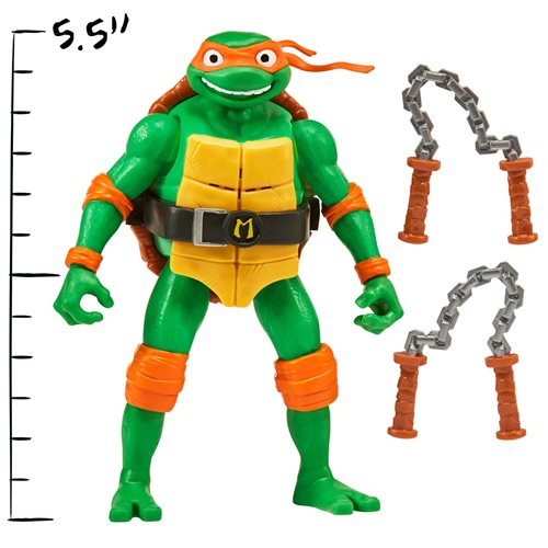 Teenage Mutant Ninja Turtles: Mutant Mayhem Movie Turtles Deluxe Ninja Shouts Action Figure Case of