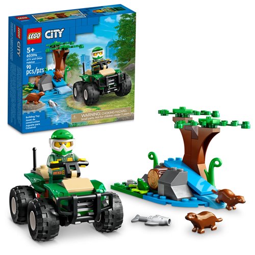 LEGO 60394 City ATV and Otter Habitat
