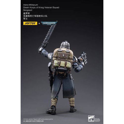 Joy Toy Warhammer 40,000 Death Korps of Krieg Sergeant 1:18 Scale Action Figure