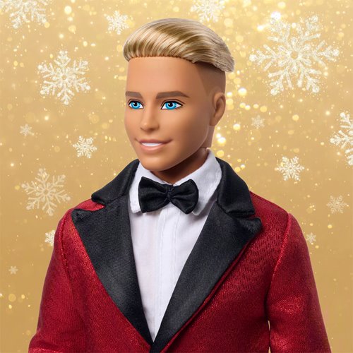 Barbie 2026 Holiday Ken Doll with Blonde Hair