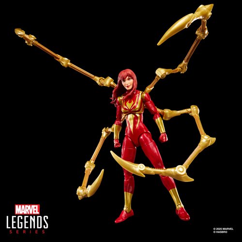 Spider-Man Marvel Legends Magic: The Gathering Mary Jane Watson (Iron Spider) 6-Inch Action Figure a