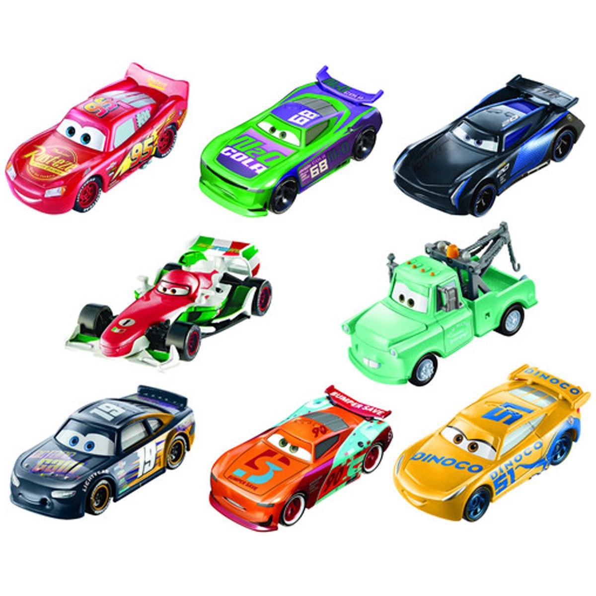 Cars Color Changers 1:55 Scale 2024 Mix 3 Case of 8