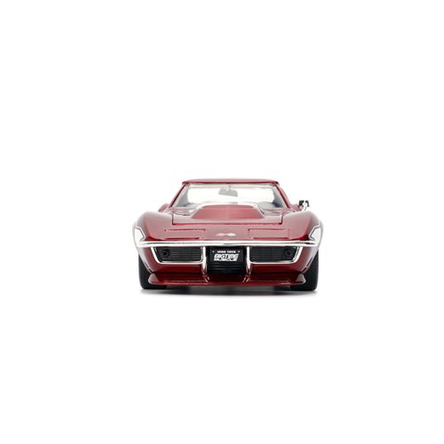 Bigtime Muscle 1969 Corvette Stingray ZL-1 Candy Red, White, and