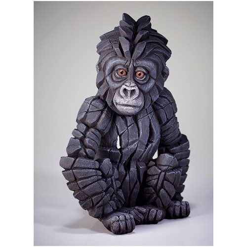 Edge Sculpture Baby Gorilla Figure by Matt Buckley Statue