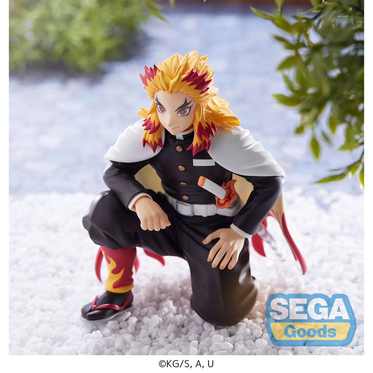 Ready Stock] Sega Demon Slayer Rengoku Kyojuro Giyu Tomioka Onigiri Figure  Sega Goods Anime Action