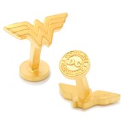 Wonder Woman Logo Gold Cufflinks