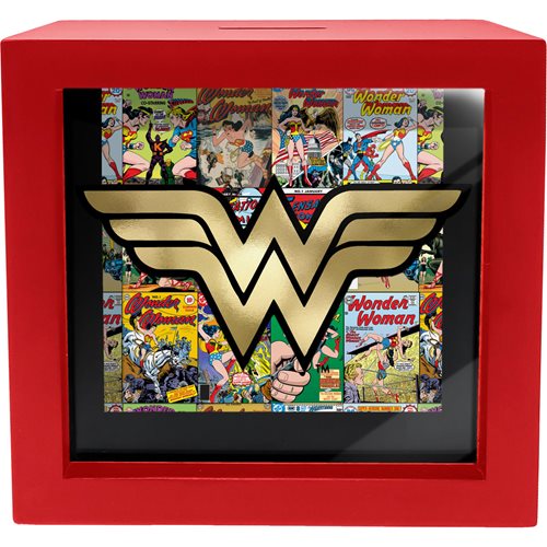 Wonder Woman Shadow Box Bank