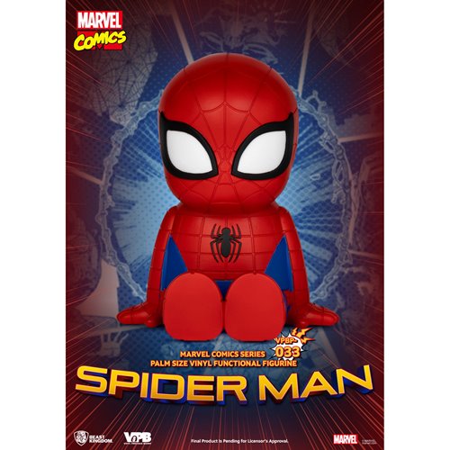 Marvel Comics Spider-Man VPBP-033 Palm Size Vinyl Functional Piggy Bank