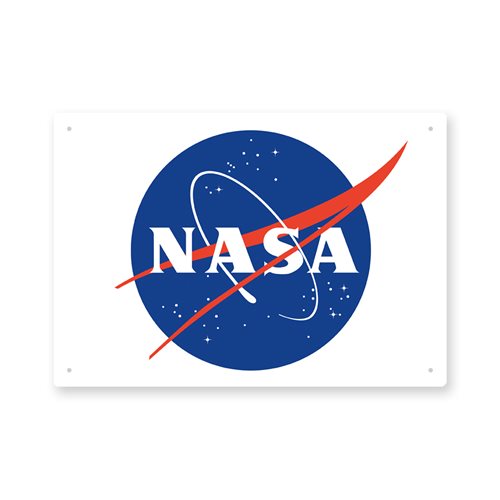 NASA Logo Tin Sign