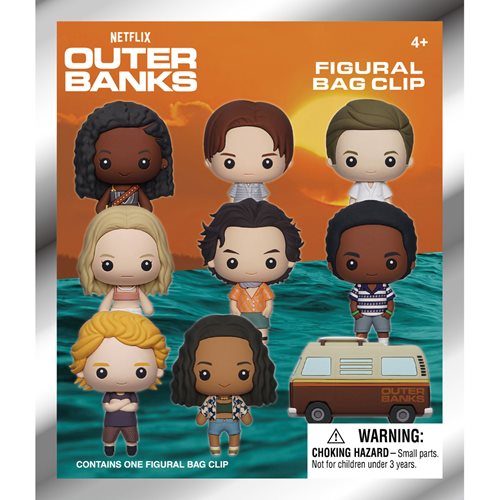 Outer Banks 3D Foam Bag Clip Display Case of 24