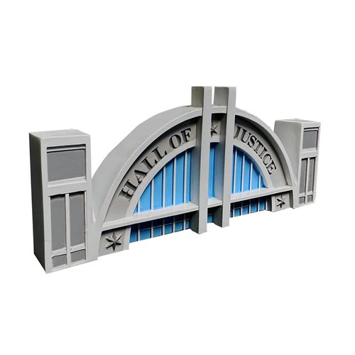 DC Comics Hall of Justice Scaled Prop Replica