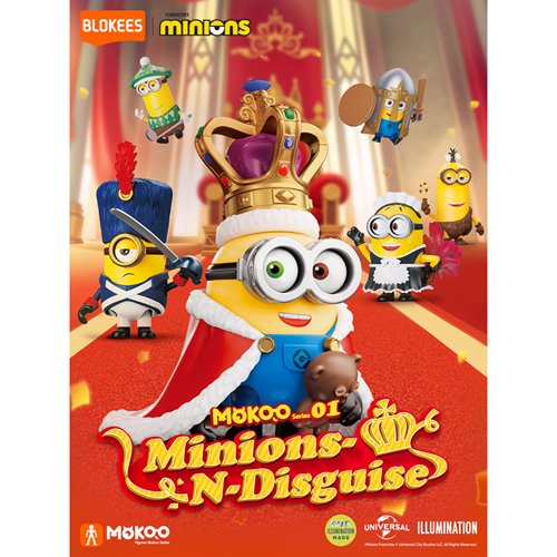 Minions Minions-N-Disguise Mokoo 01 Blind Box Mini Model Kit Case of 6