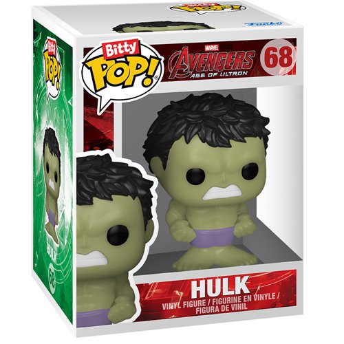 The Avengers The Infinity Saga Captain America and Hulk Funko Bitty Pop! Mini-Figure 2-Pack