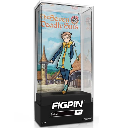 The Seven Deadly Sins King FiGPiN Classic 3-Inch Enamel Pin