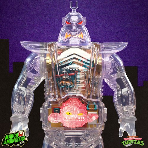 Teenage Mutant Ninja Turtles Krang Android Body (Clear) Super Cyborg Vinyl Figure