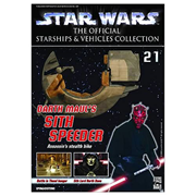 Star Wars Vehicle Collector Magazine with Sith Speeder