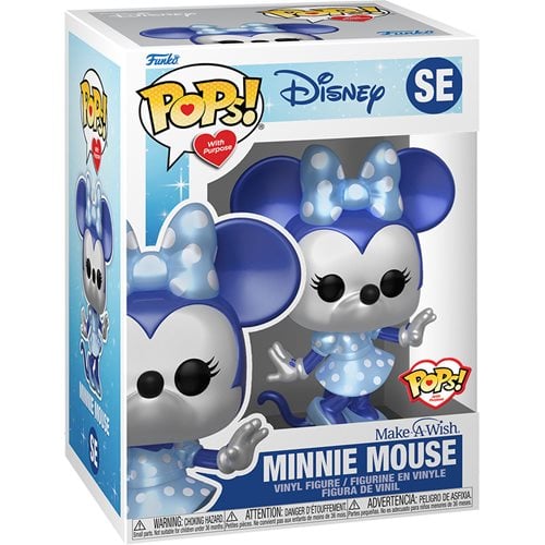Make-A-Wish Minnie Mouse Metallic Pop! Vinyl Figure