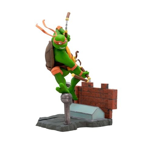 Teenage Mutant Ninja Turtle Michelangelo Super Figure Collection 1:10 Scale Figurine
