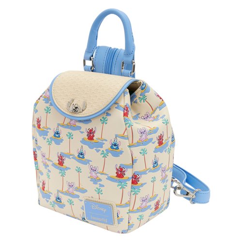 Lilo & Stitch Stitch, Angel, and Leroy Micro Mini-Backpack