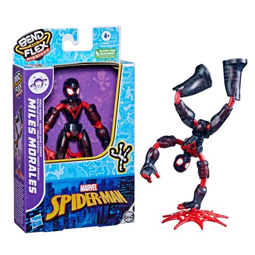 Spider-Man Bend and Flex Mission Action Figures Wave 1 Set