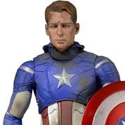The Avengers Battle Damaged Captain America 1:4 Scale Action Figure