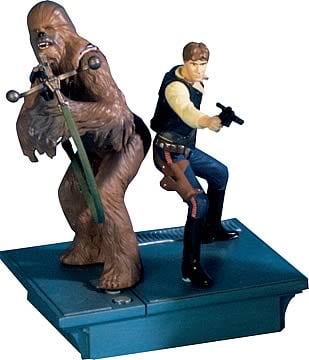 25th Anniversary Han Solo & Chewbacca Death Star Escape by Star Wars Hasbro 1002640