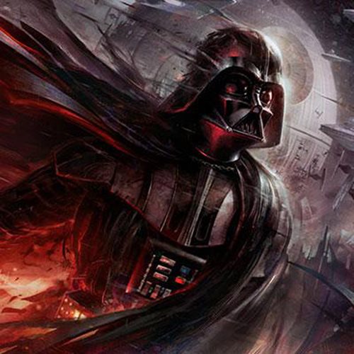 Star Wars Conquering Shadow by Raymond Swanland Large Canvas Giclee Art Print