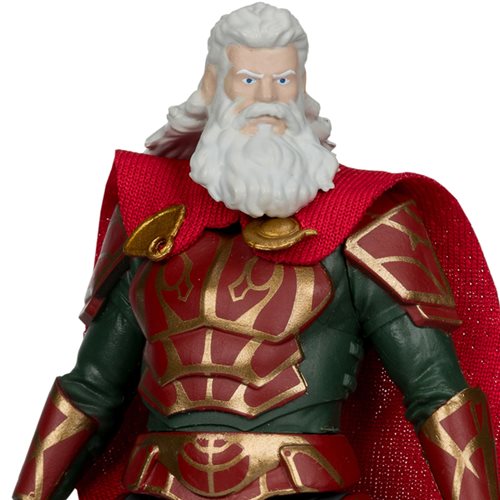 The Lord of the Rings: The War of the Rohirrim Build-A Wave 1 Helm Hammerhand 4-Inch Scale Action Figure