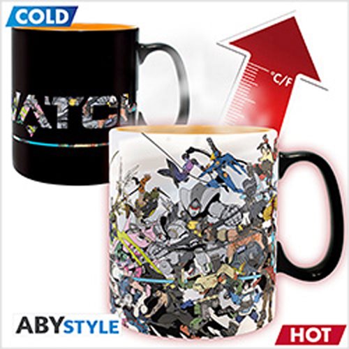Overwatch Heroes  Heat-Change 16oz. Mug