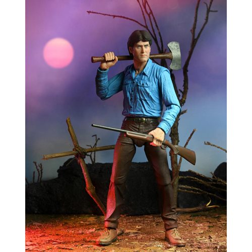 The Evil Dead Ultimate Ash 40th Anniversary 7-Inch Scale Action Figure