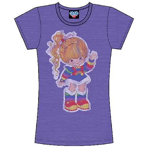Rainbow Brite Vintage Style Babydoll T-Shirt