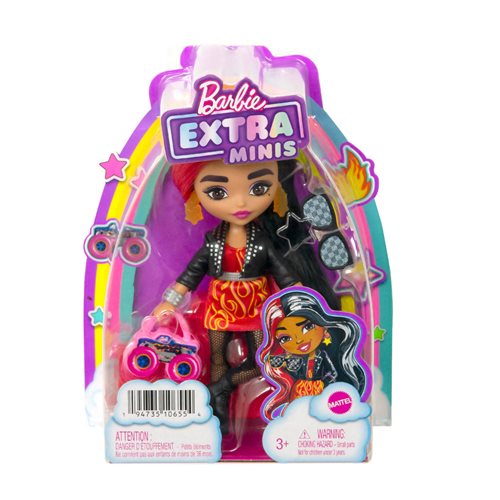 Barbie Extra Minis Doll with Red and Black Hair