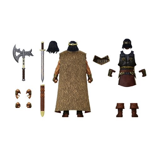 King Conan: Ruler of Aquilonia Epic H.A.C.K.S. 1:12 Scale Action Figure