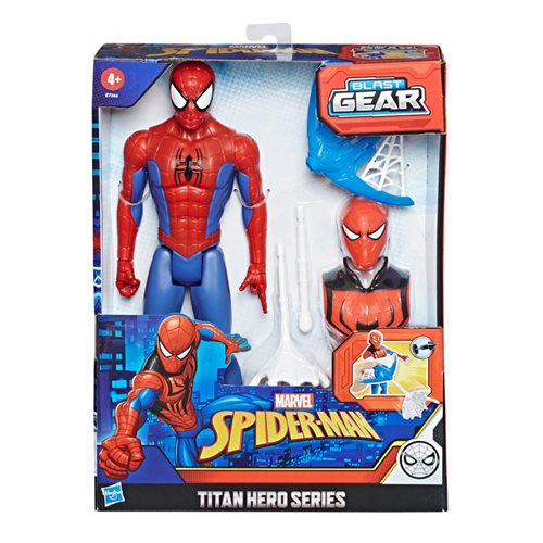Spider-Man Titan Hero Series Blast Gear 12-Inch Action Figure