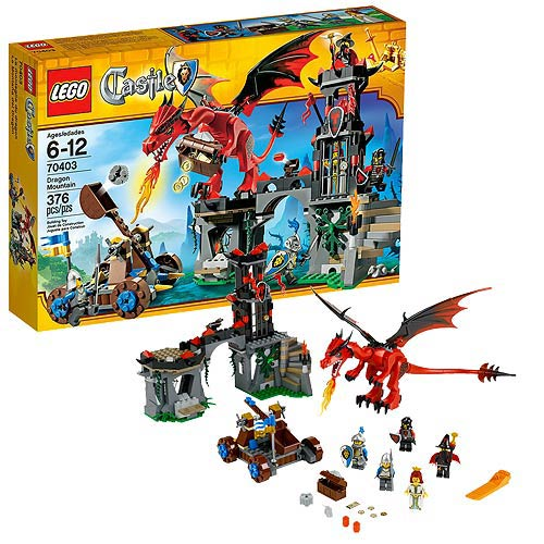 Bevidstløs mængde af salg binær LEGO Castle 70403 Dragon Mountain - Entertainment Earth