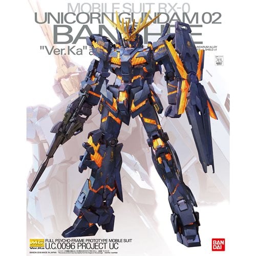 Mobile Suit Gundam Unicorn Gundam 02 Banshee Version Ka Master Grade 1:100 Scale Model Kit