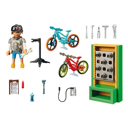 Playmobil 70674 Bike Workshop Gift Set