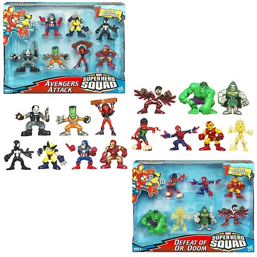 marvel super hero squad figures
