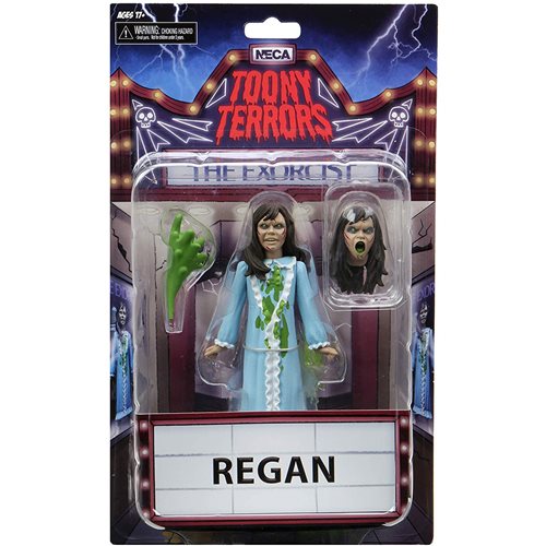 Toony Terrors Regan 6-Inch Scale Action Figure, Not Mint