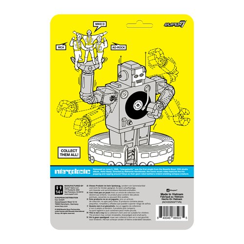 Beastie Boys Mike D (Intergalactic Crossing Guard) 3 3/4-Inch ReAction Figure