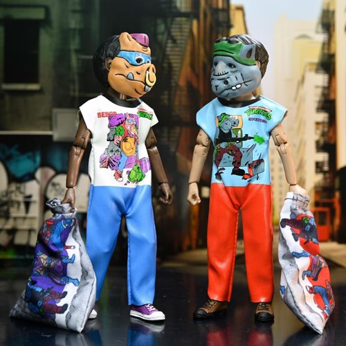 Ben Cooper x Teenage Mutant Ninja Turtles (1987 Cartoon) Costume Series 12 6-Inch Clothed Figure Set