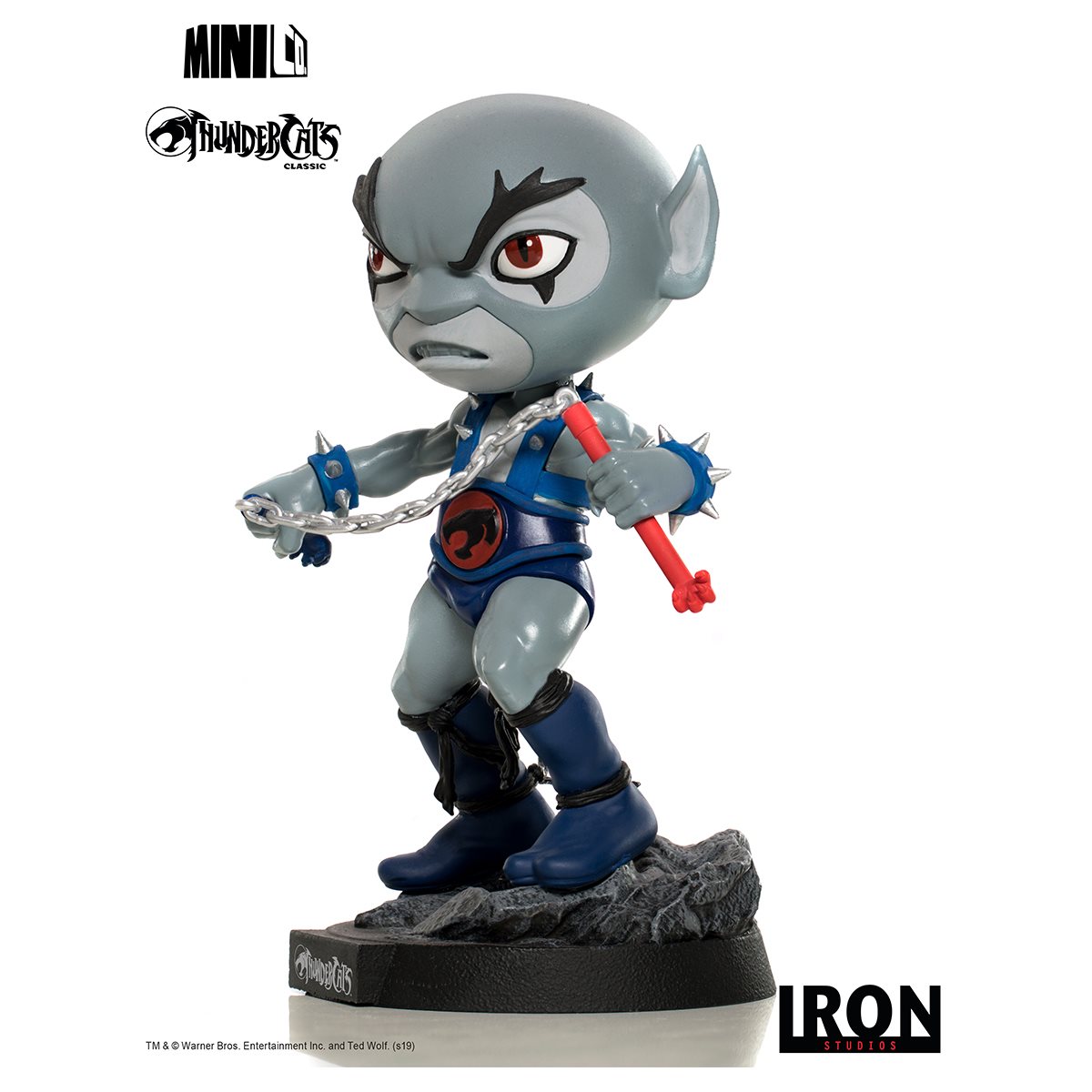 Iron Studios Statua Panthro - Thundercats MiniCo Figure - PVC Dipinto A Mano 14cm Con Base