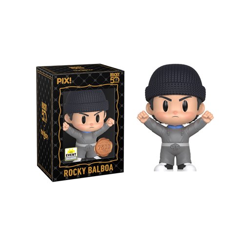 Rocky in Sweatsuit Pix! Vinyl Figure - 2026 Convention Exclusive