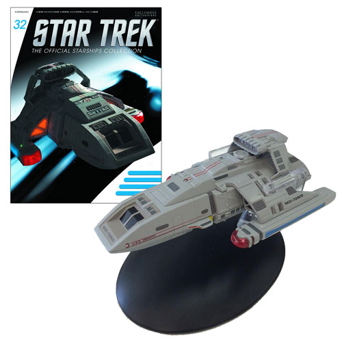 Star Trek Starships Danube Class Runabout Vehicle with Collector Magazine