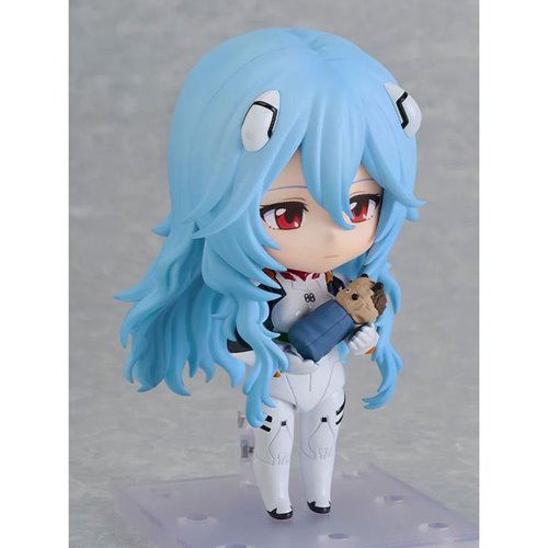 Rebuild of Evangelion Rei Ayanami Long Hair Version Nendoroid Action Figure