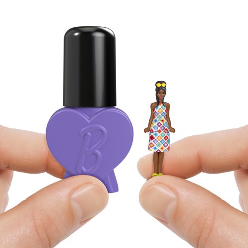 Mini BarbieLand Nail Polish Doll Case of 10